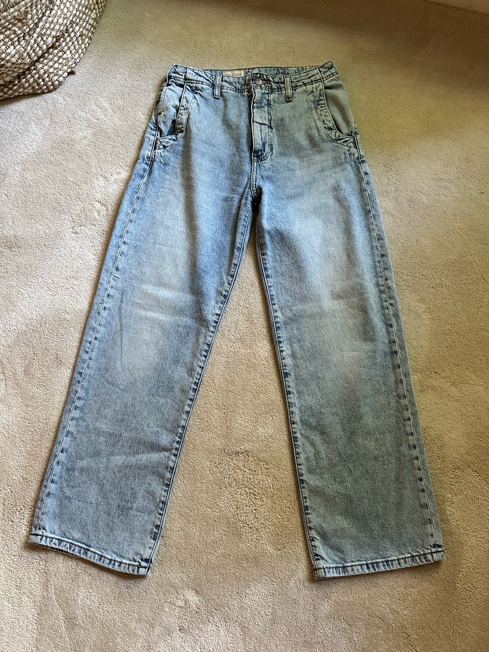Anthropologie Pilcro Light Wash Relaxed Jeans